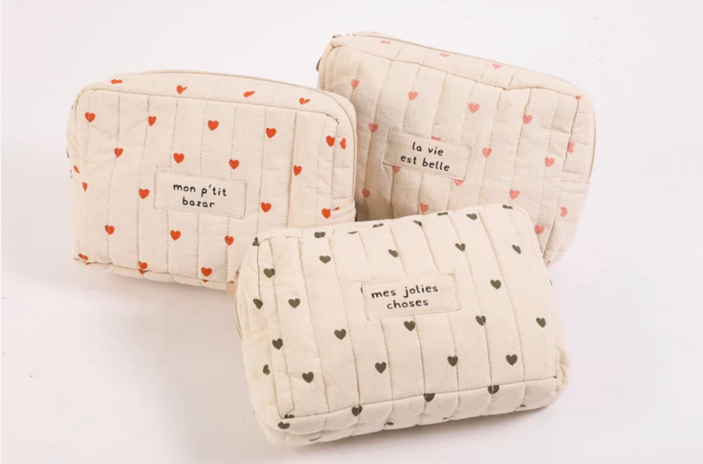 Trousse Emilienne coeurs