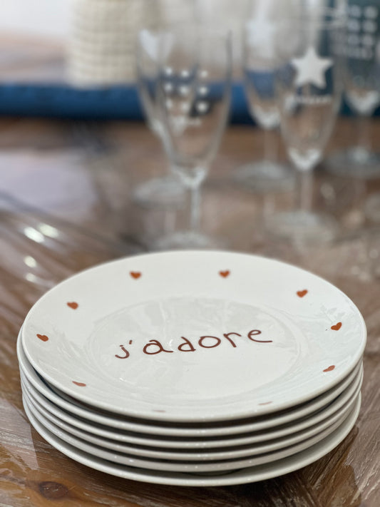 Coffret assiettes à dessert