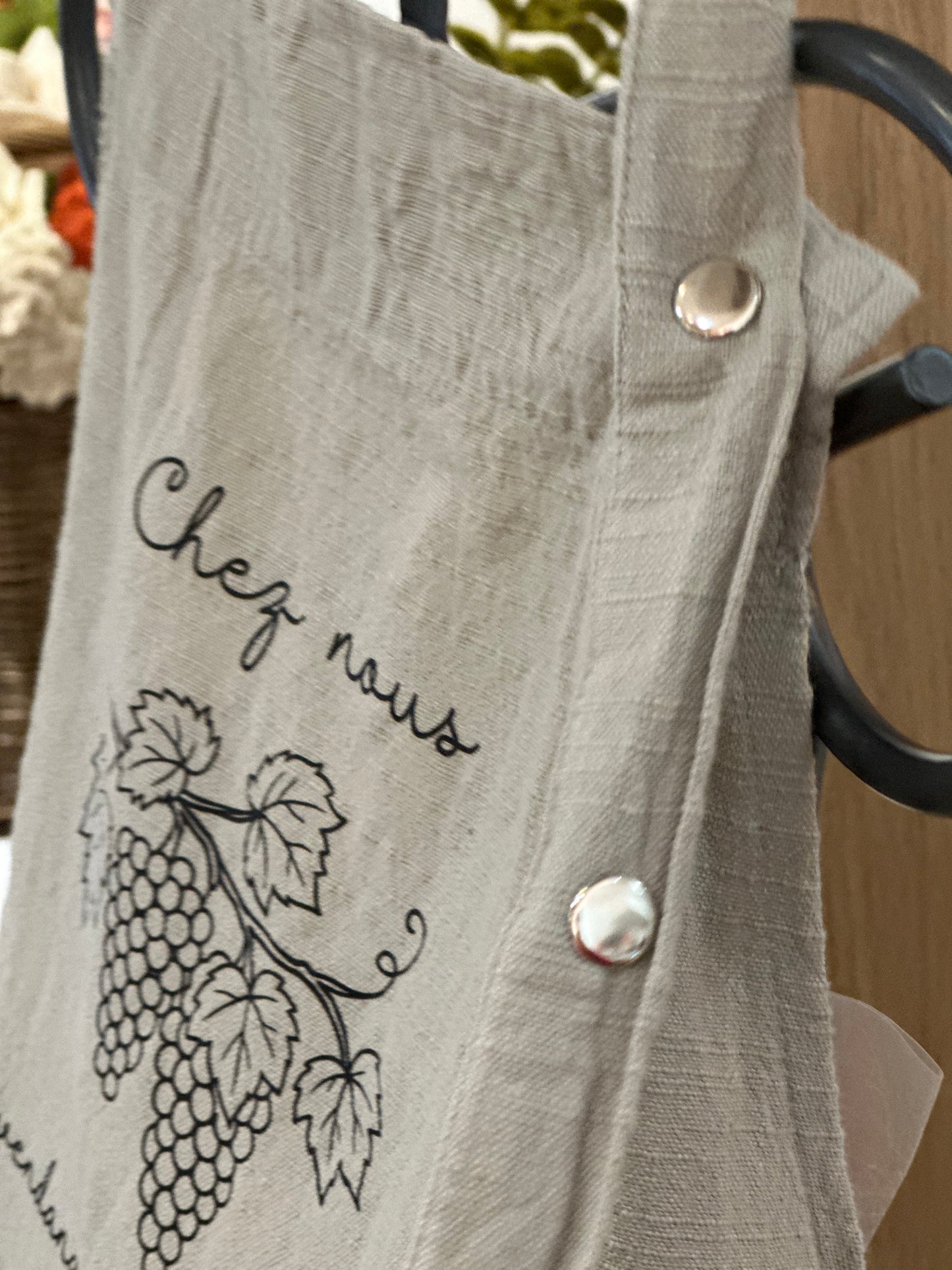 Tablier CHEZ NOUS ON VENDANGE