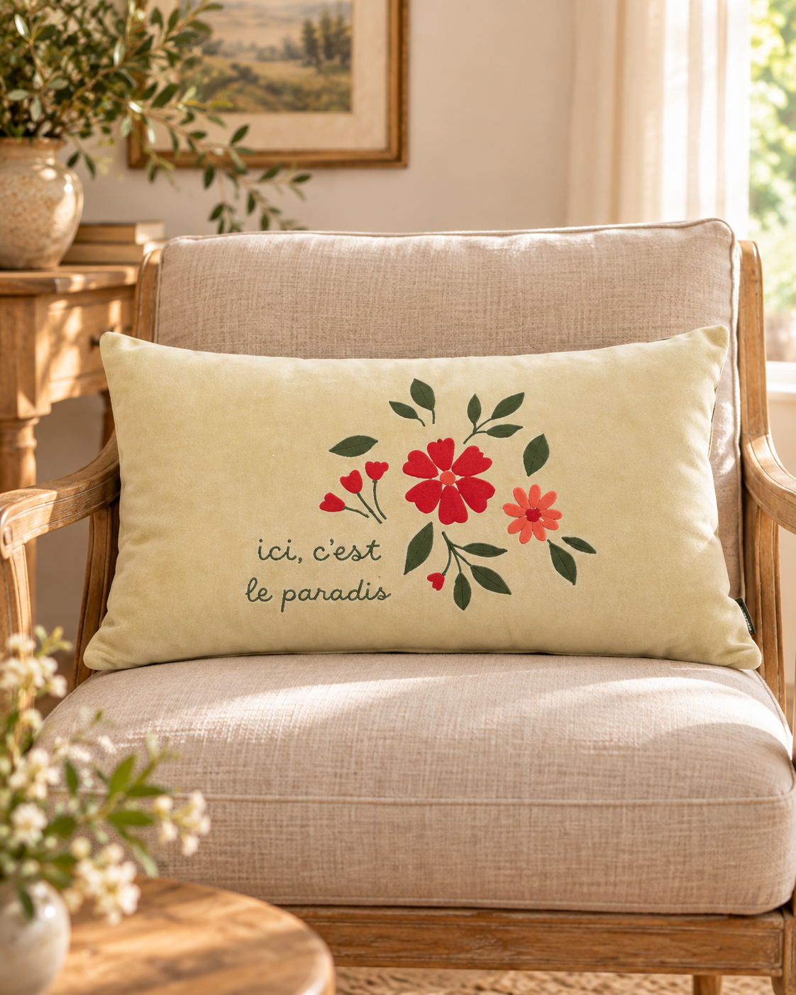 Coussin Velours