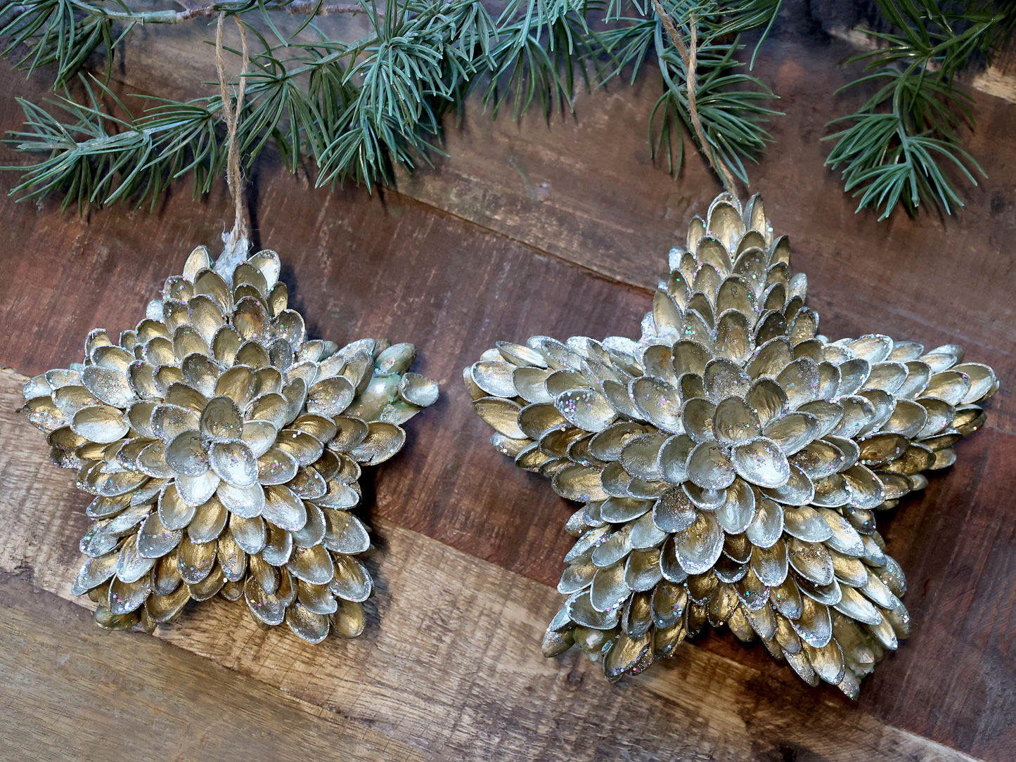 Etoile à suspendre en laiton