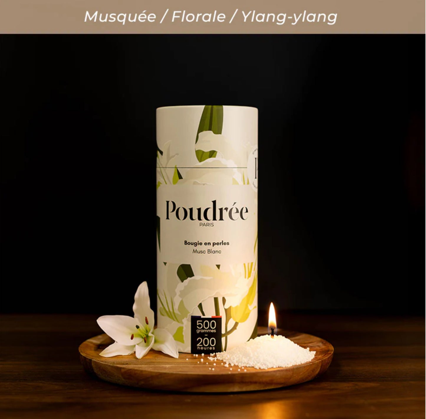 Bougie Poudrée ( collection permanente)