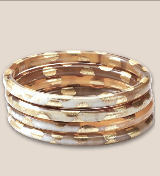Bracelet Corne LÉO Or 01