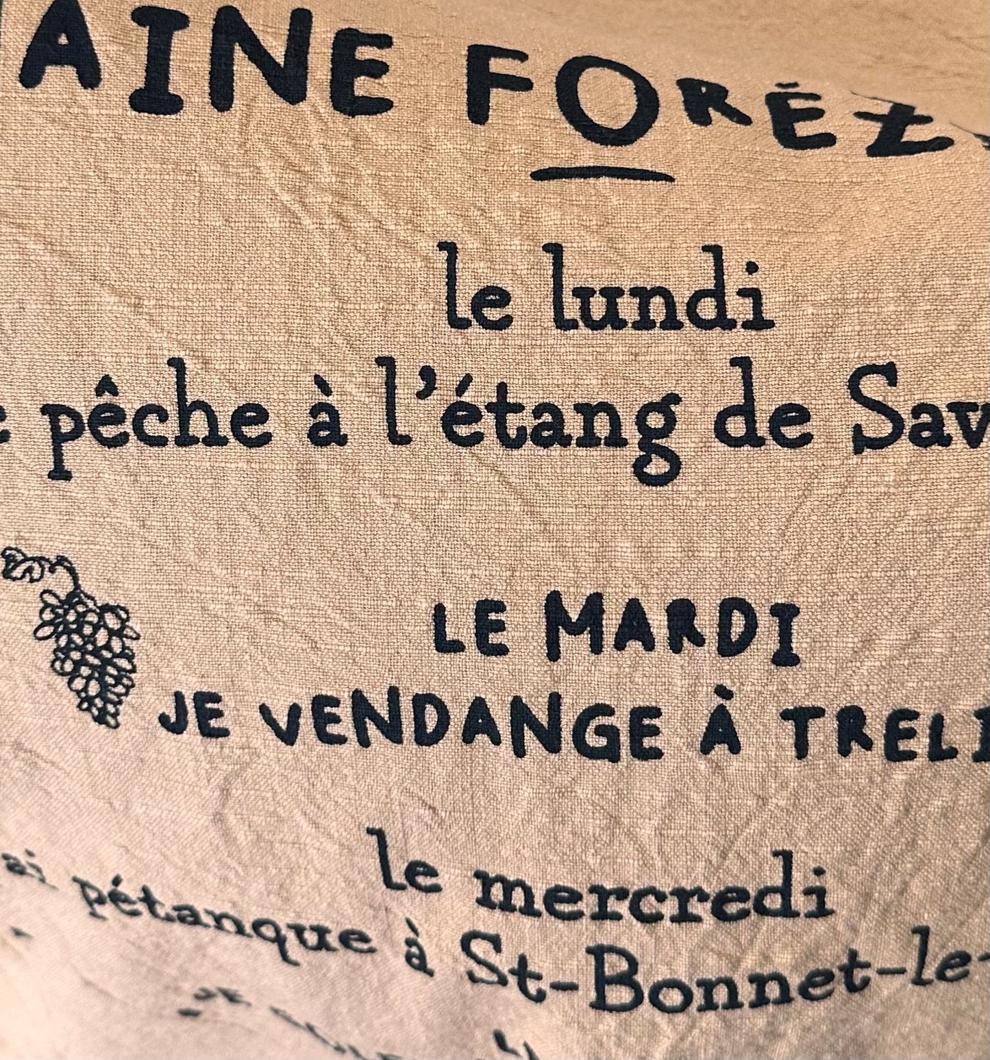 Torchon SEMAINE FOREZIENNE