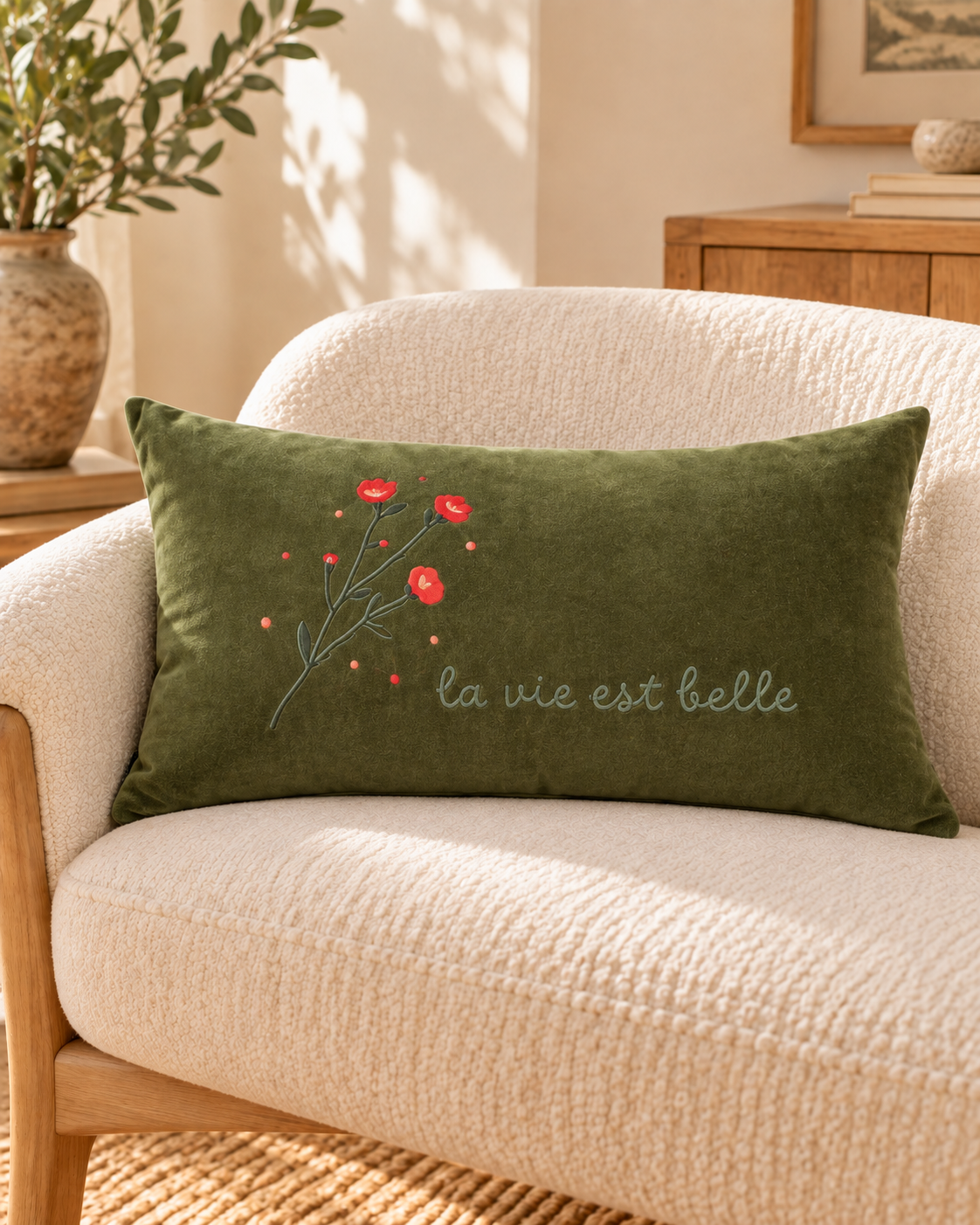 Coussin Velours