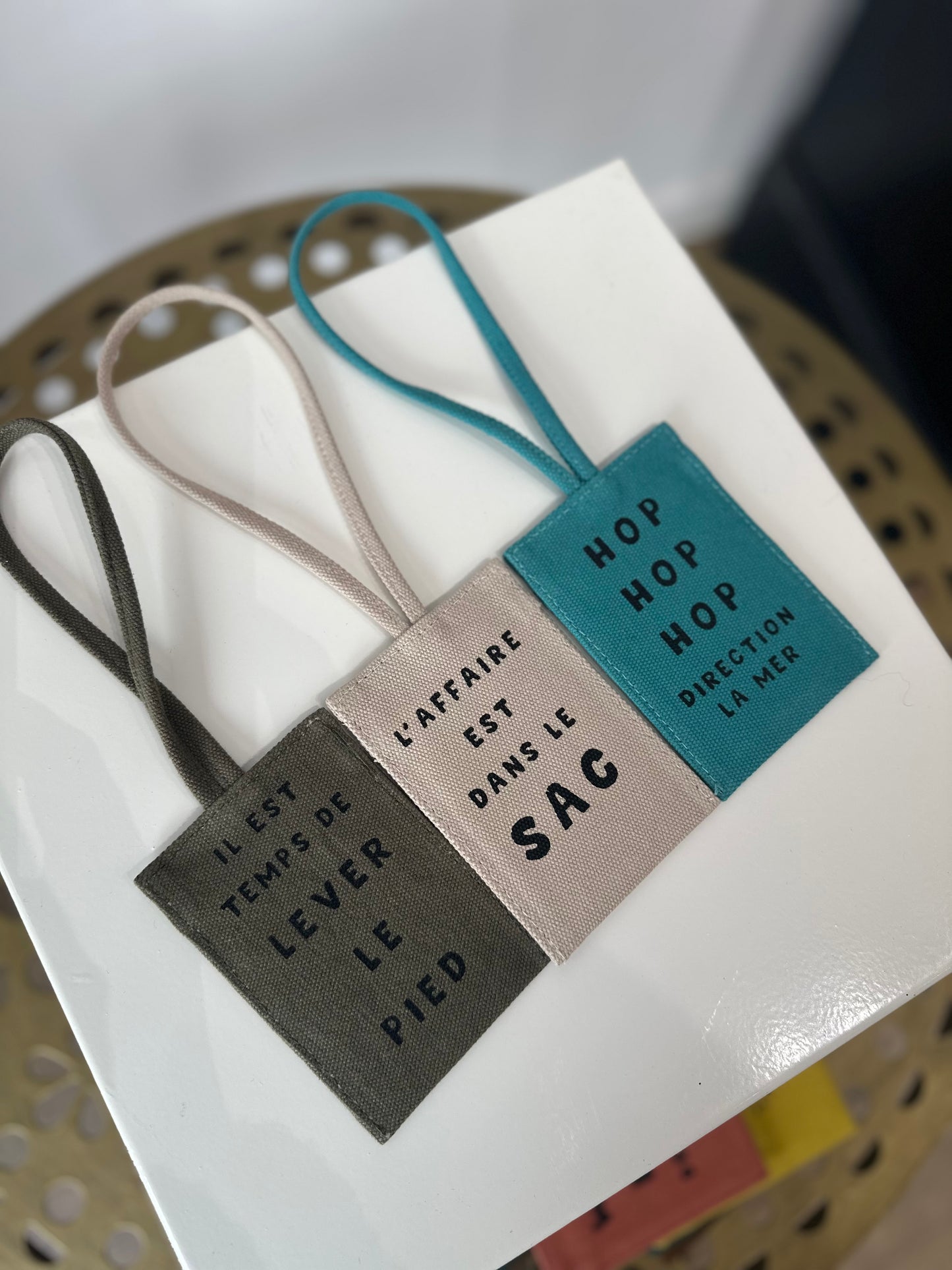 Étiquettes bagages