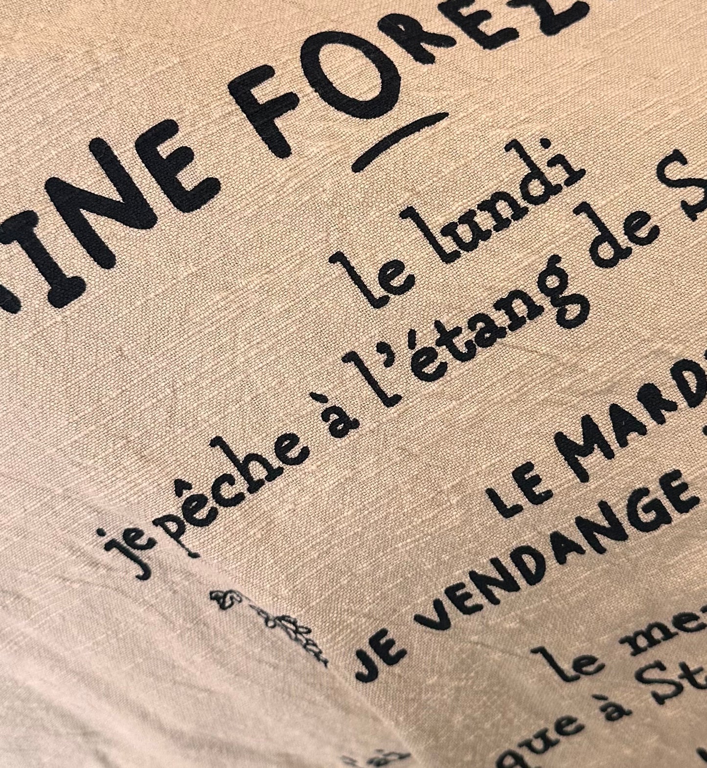 Torchon SEMAINE FOREZIENNE