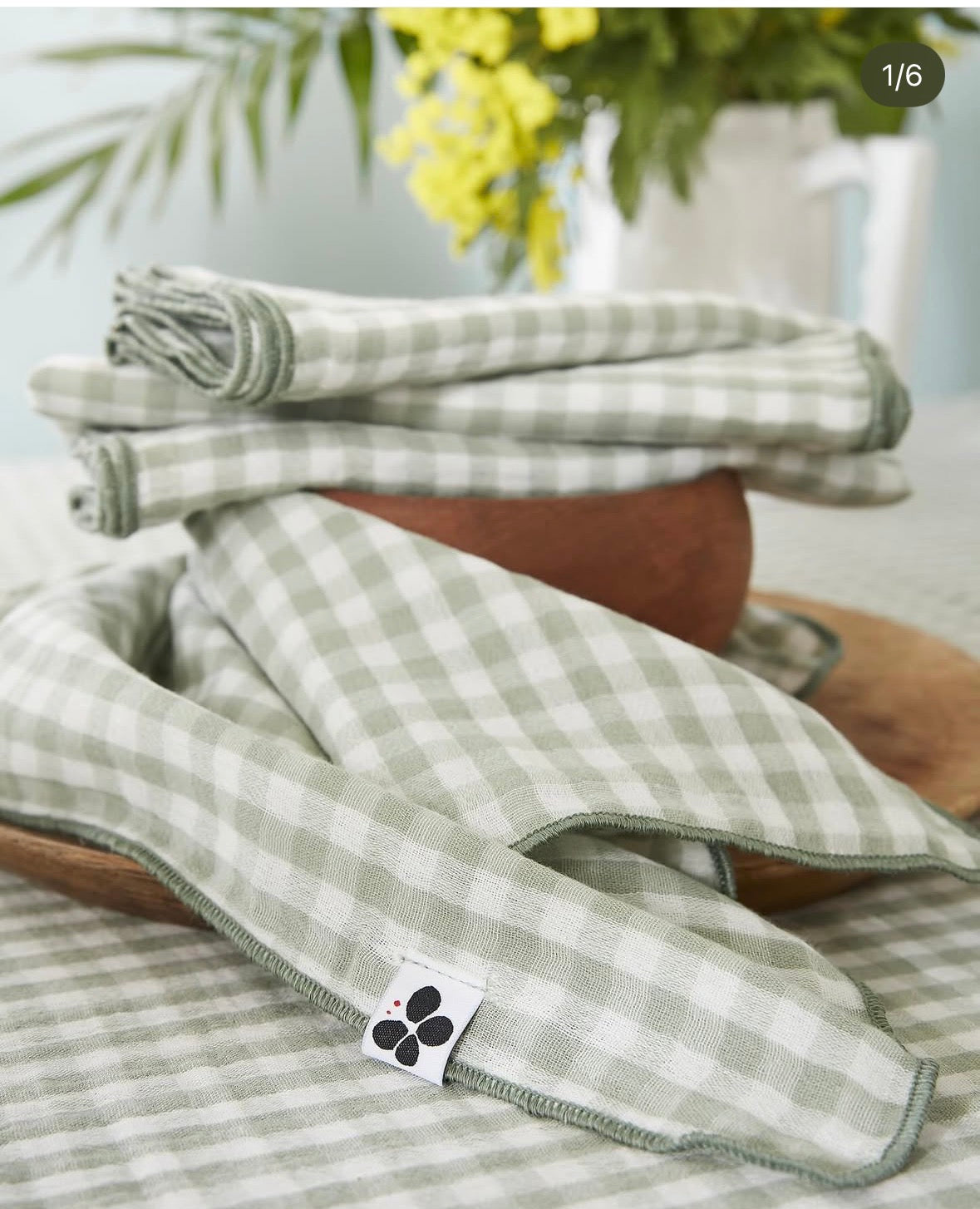 Lot de 3 serviettes de table