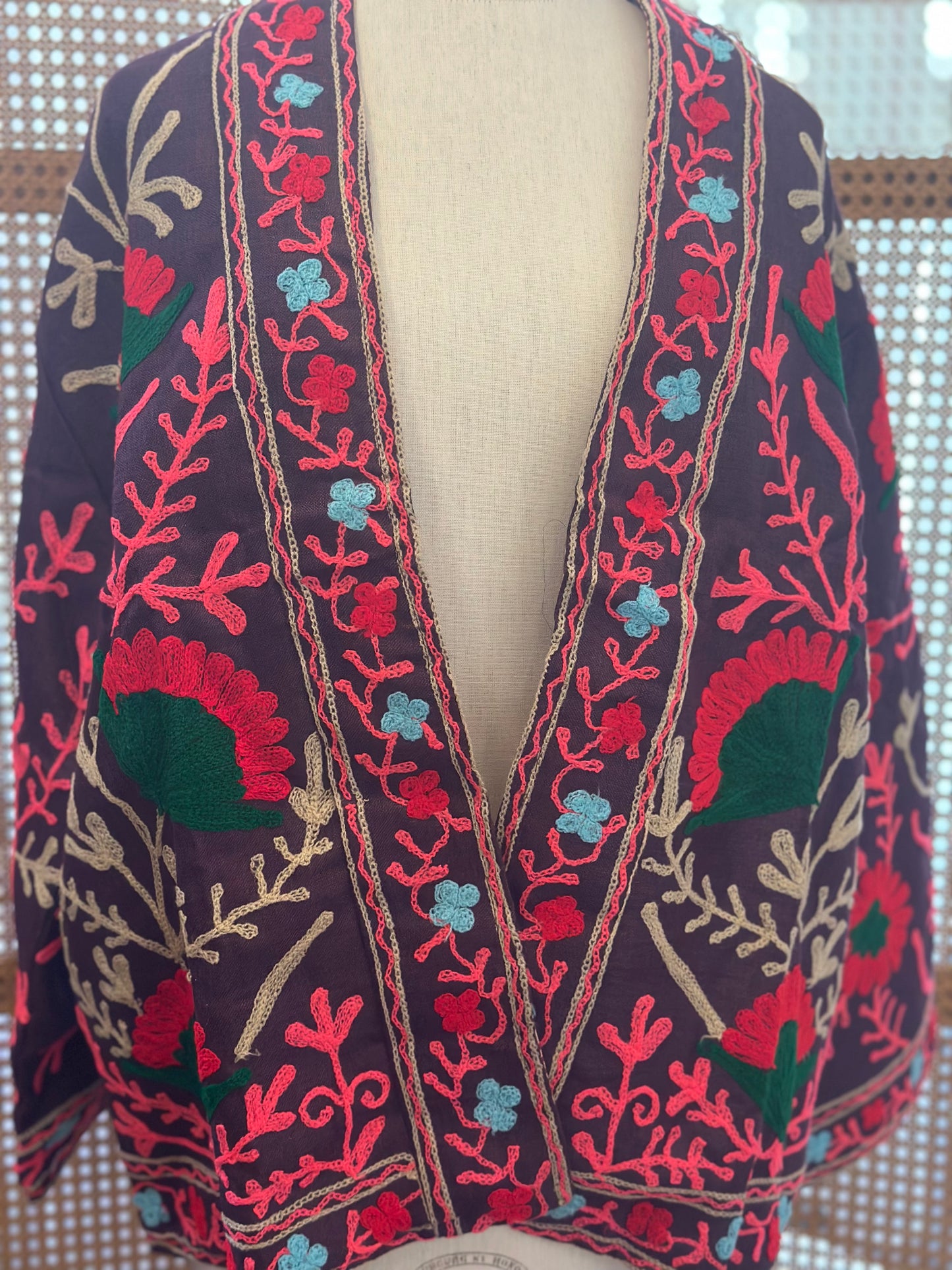 Veste Broderies florales