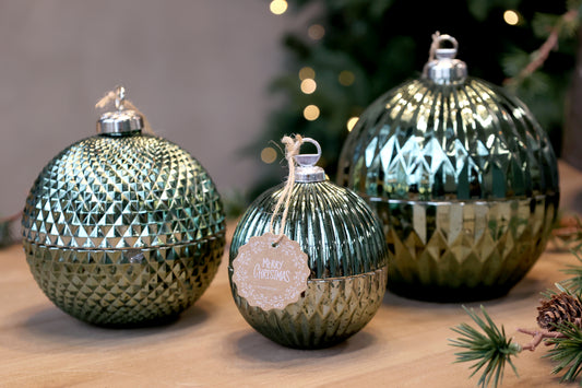 Bougie Boule de Noël