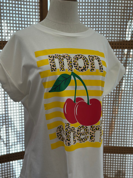 T-shirt « Mon Chéri » 🍒
