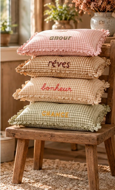 Coussin Broderie