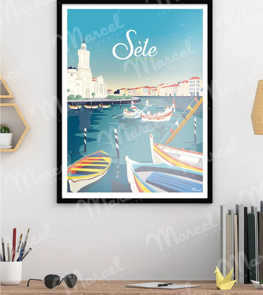 Affiche SÈTE