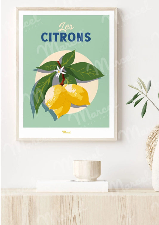 Affiche les Citrons