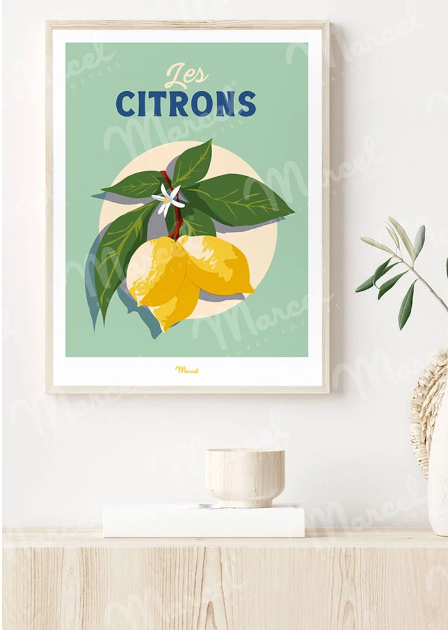 Affiche les Citrons