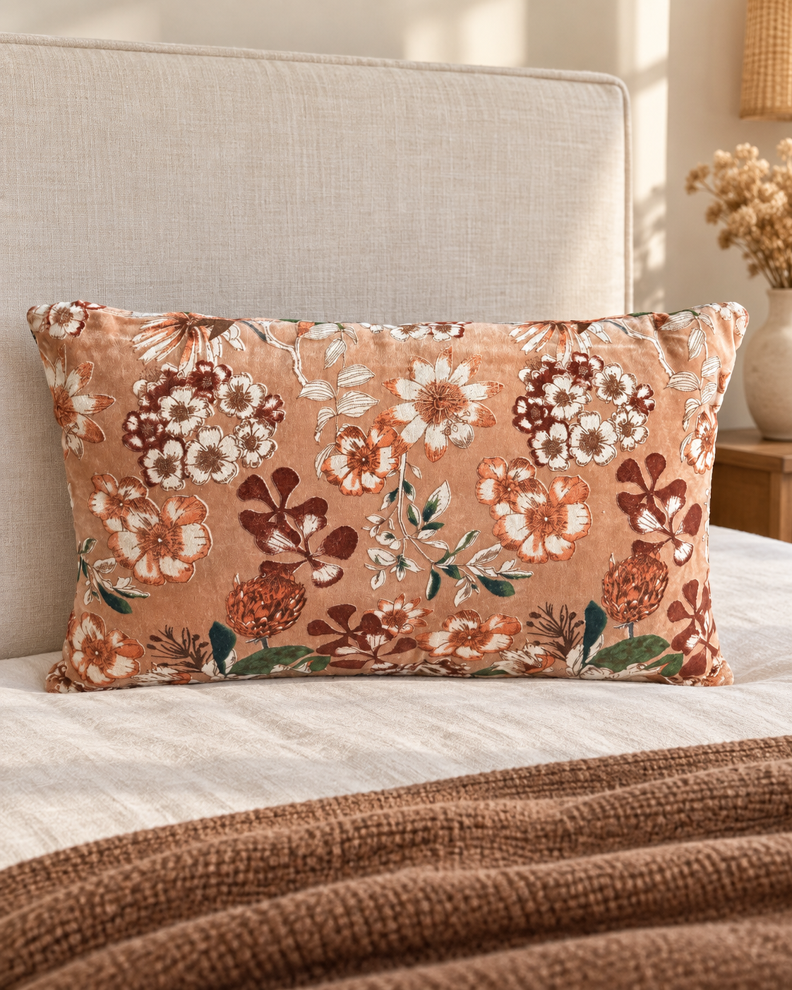 Coussin Herbier d’Ambre
