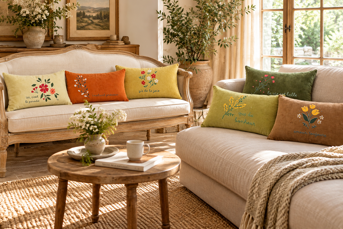 Coussin Velours