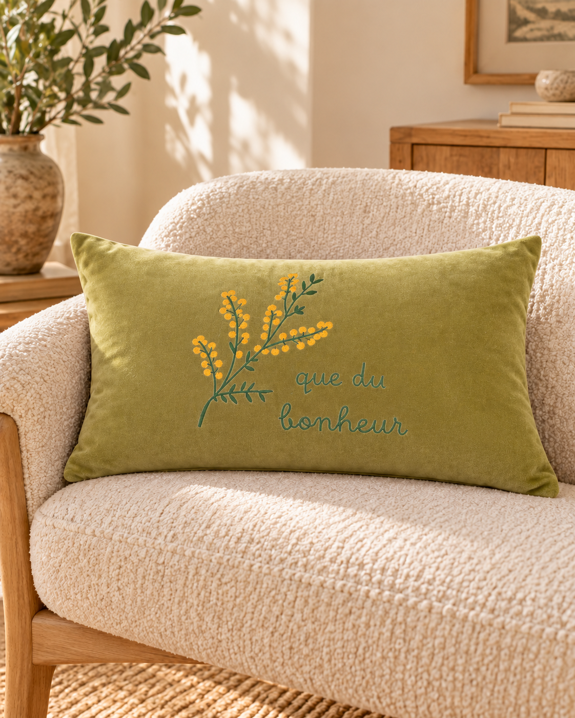 Coussin Velours