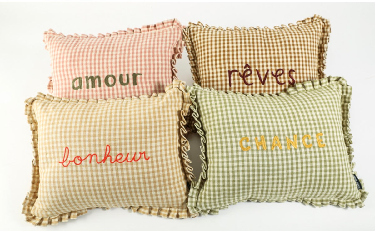 Coussin Broderie