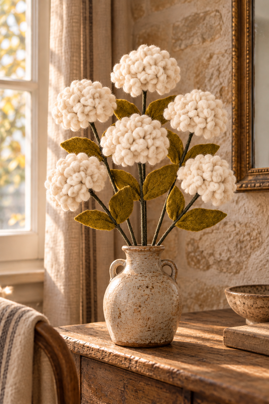 Hortensia ( blanc)