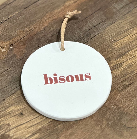 Médaillon Bisous