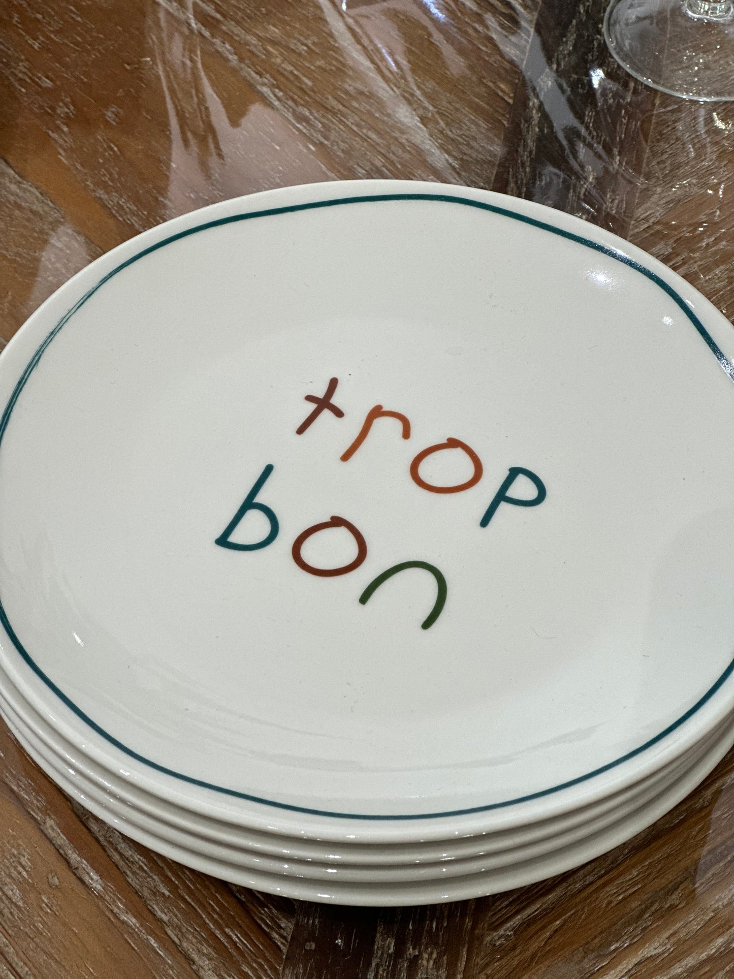 Coffret assiettes à dessert