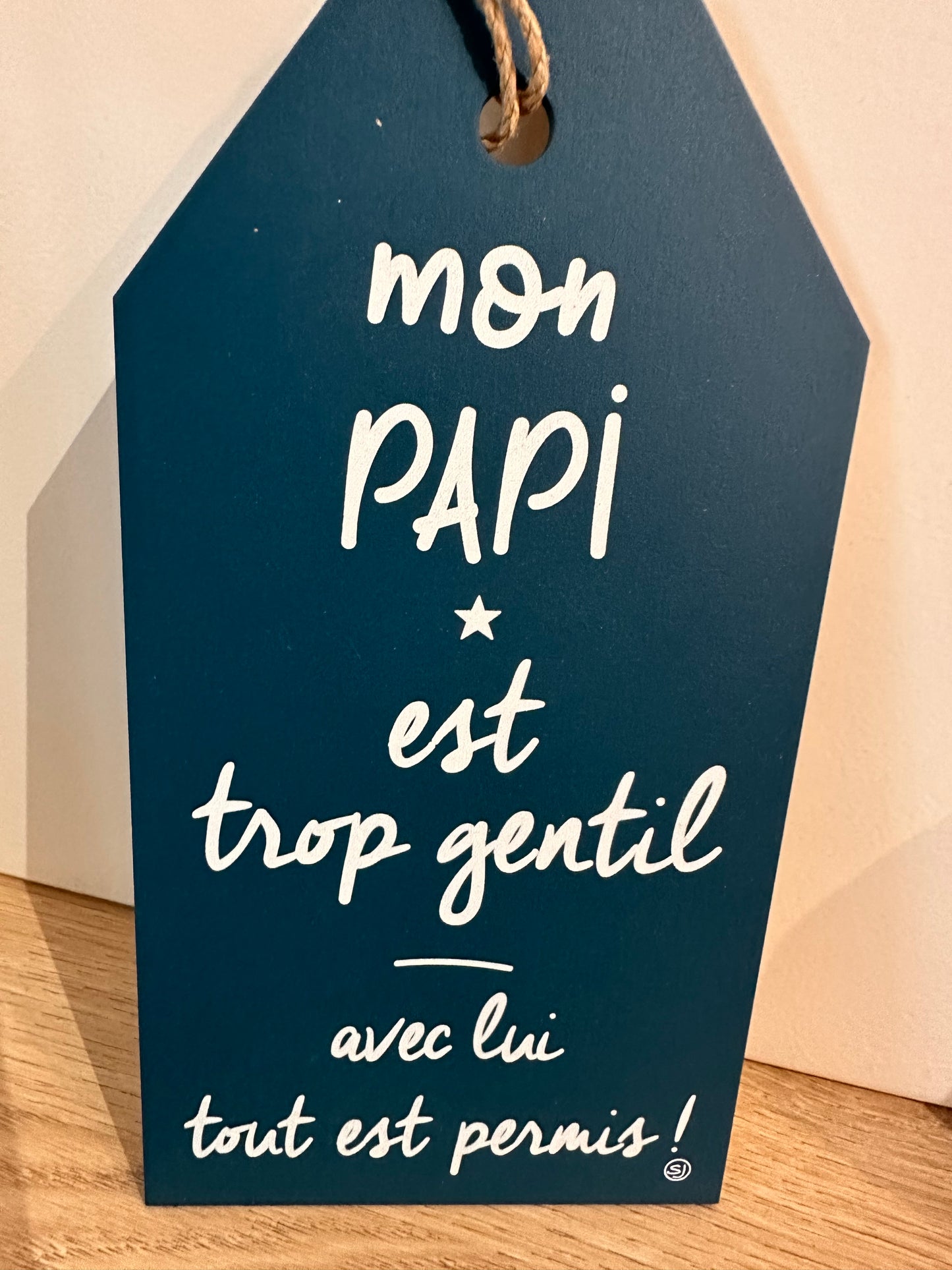Message Étiquettes « Mon Papi »
