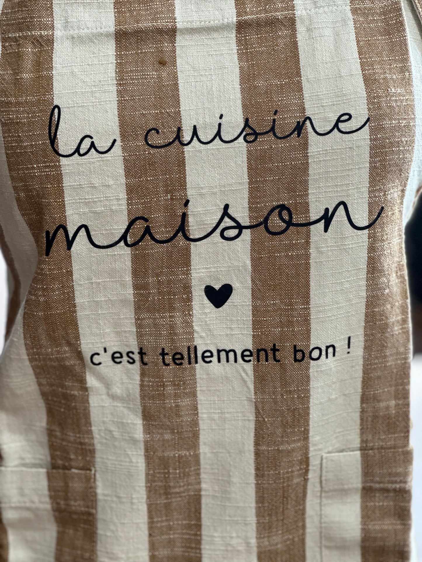 Tablier LA CUISINE MAISON / À LA BONNE FRANQUETTE