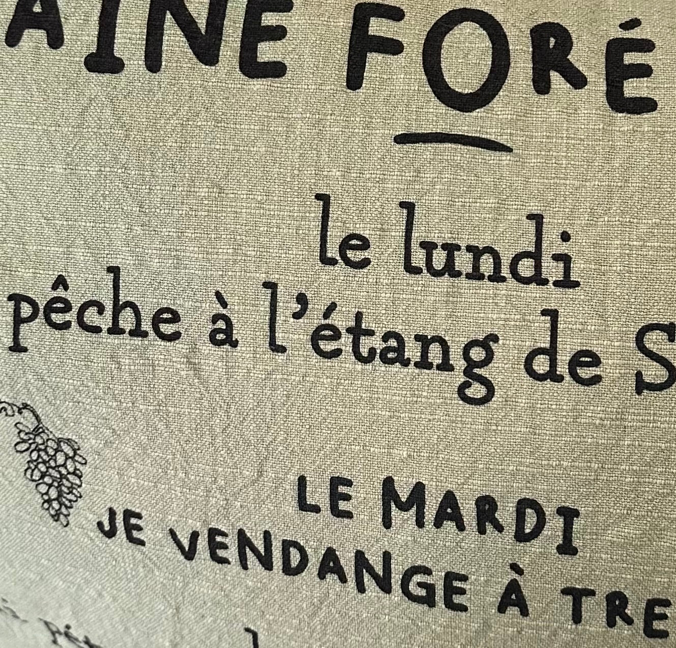 Torchon SEMAINE FOREZIENNE