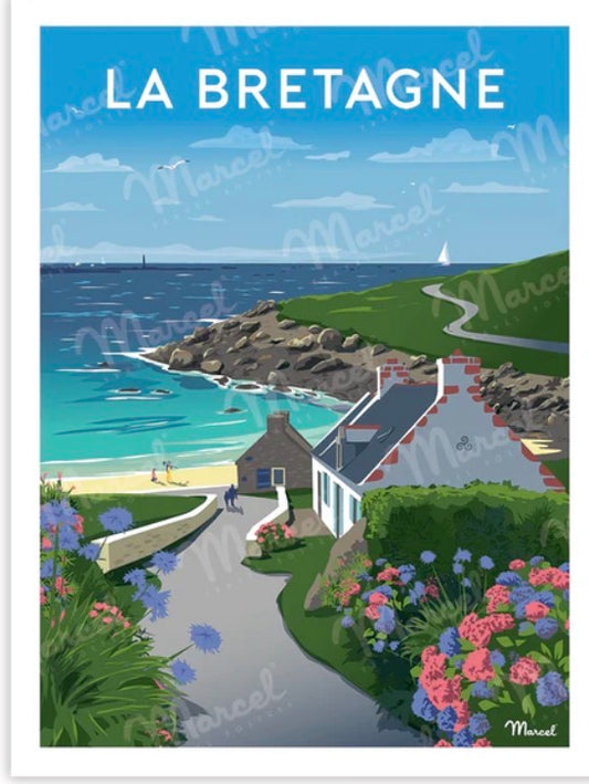 Affiche LA BRETAGNE