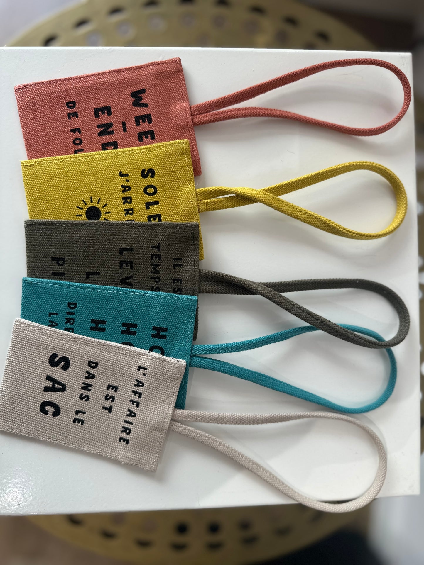 Étiquettes bagages
