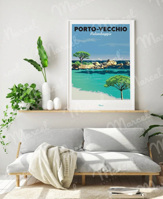 Affiche PORTO-VECCHIO