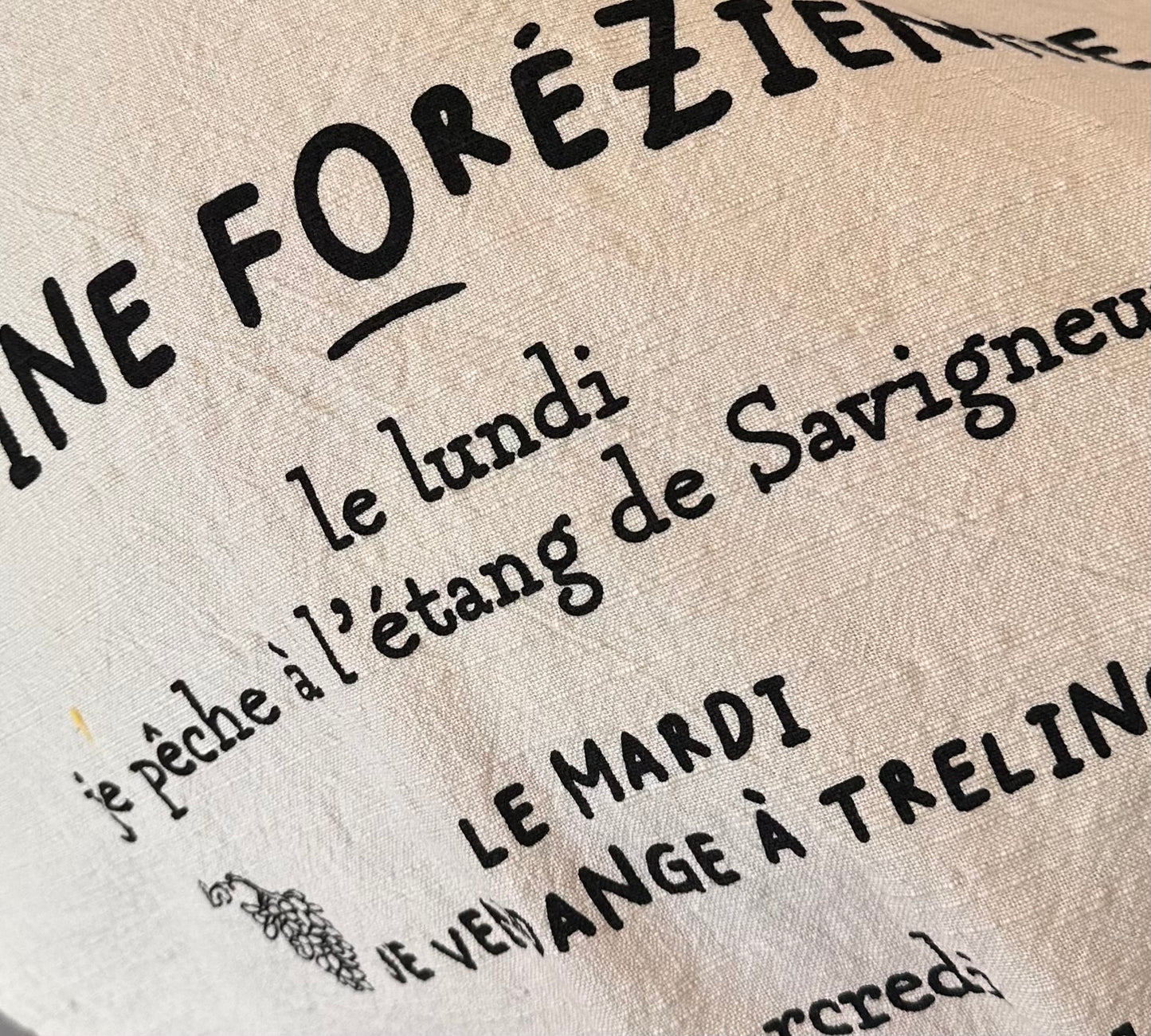 Torchon SEMAINE FOREZIENNE