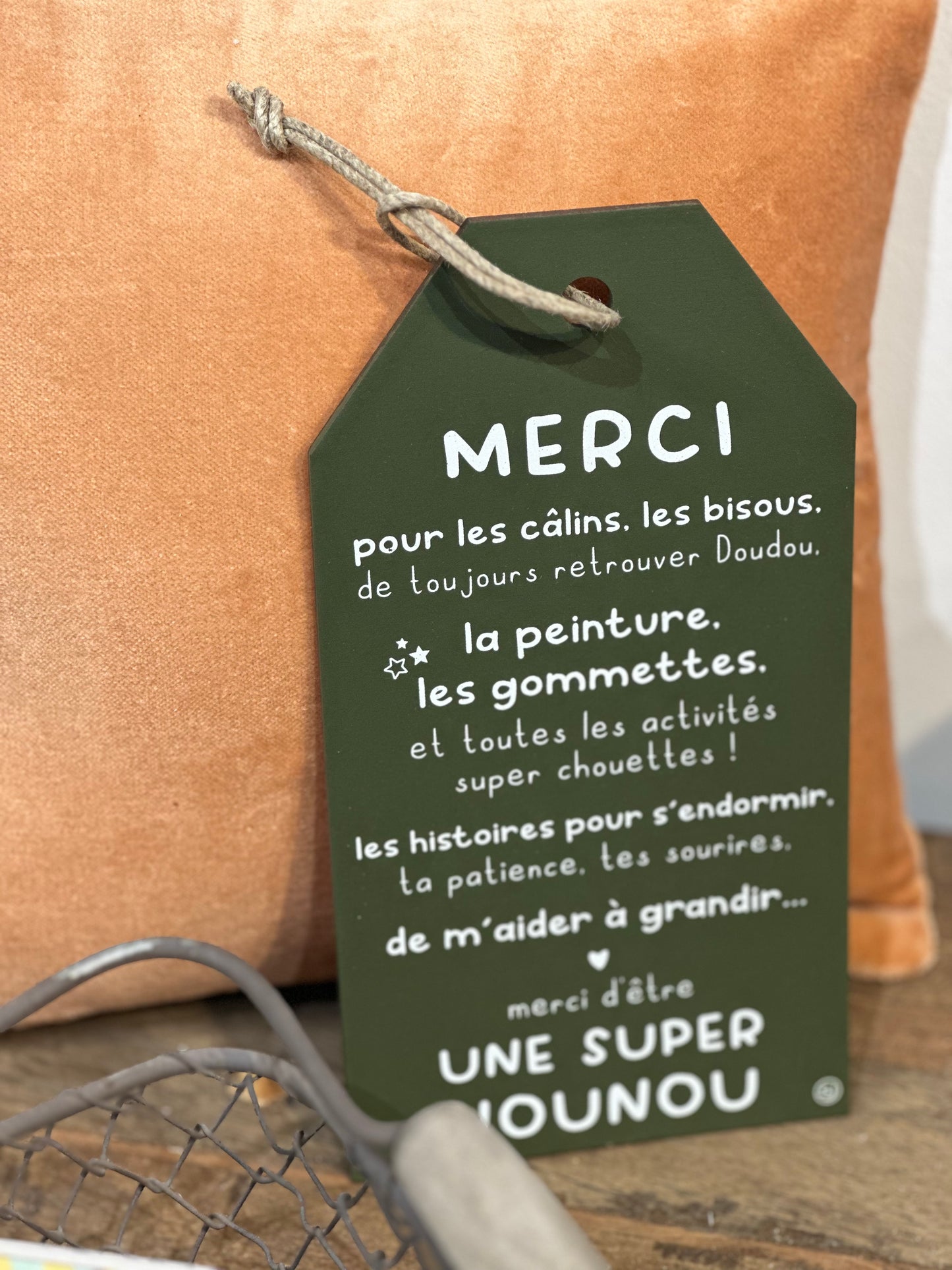 Message étiquette « Une super nounou »