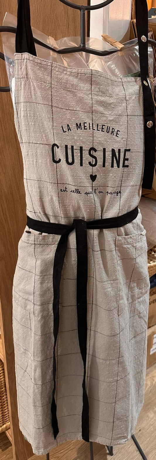 Tablier coton SLUB