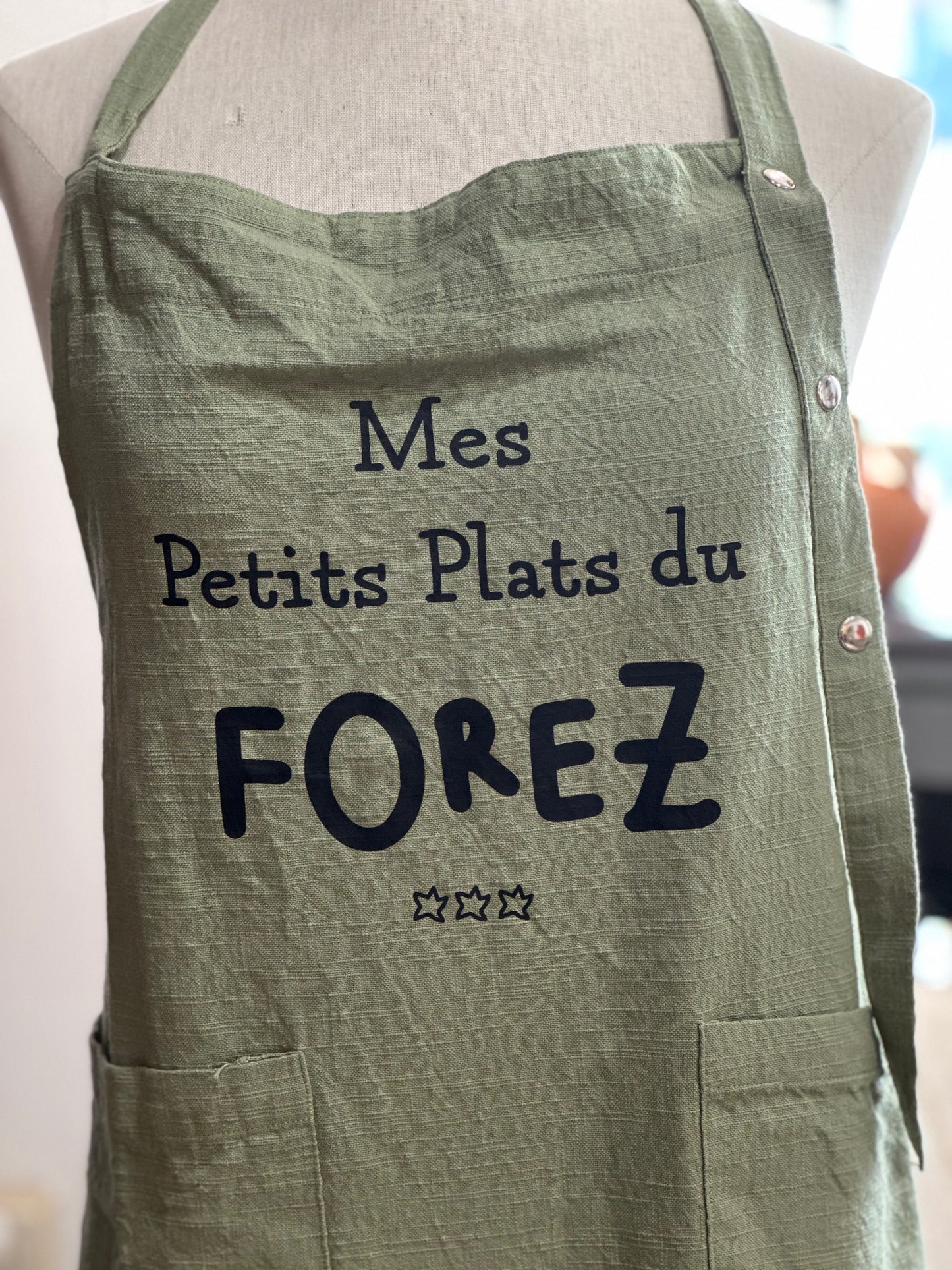 Tablier MES PETITS PLATS DU FOREZ