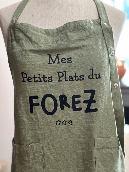 Tablier MES PETITS PLATS DU FOREZ